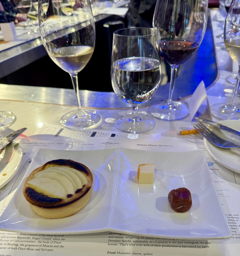 alsace wine and food paring round 3