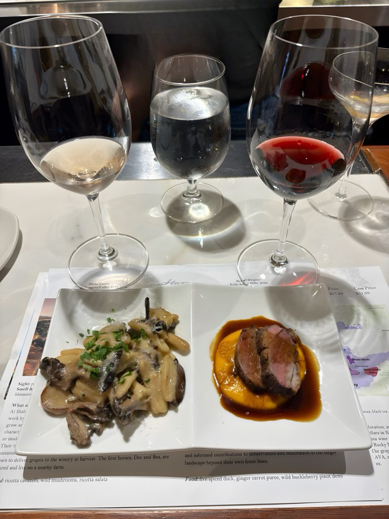 Oregon and Washington Wine Tasting