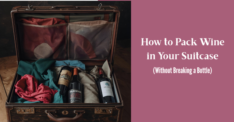 How to Pack Wine in Your Suitcase