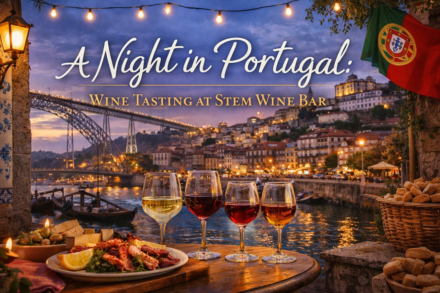 Portugal wine tasting